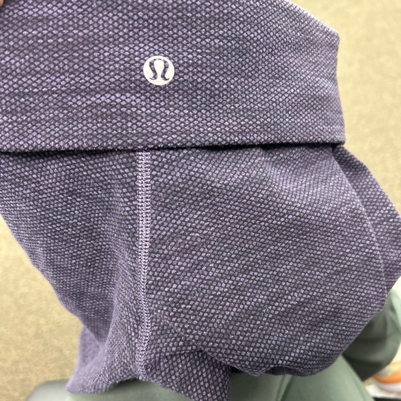 Lululemon Wunder Under Heather Purple Leggings xs small Size 2 - fits 4 … - Picture 3 of 3